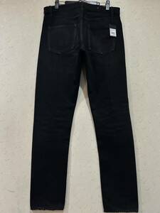 ※MINEDENIM マインデニム Grunge Slim Straight 2109-1002-96-312 セルビッチ デニムパンツ 日本製 ブラック 8 BJBC.C