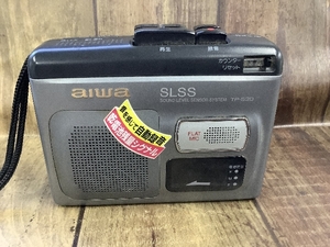 P3l AIWA アイワ カセットレコーダー SLSS TP-530 カセットプレーヤー 当時物 レトロ 現状品