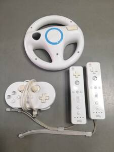 Wii　リモコン　ヌンチャク　ハンドル　　訳あり