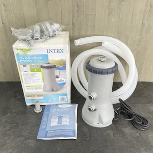 未使用 インテックス フィルターポンプ C1000 637J #28637J INTEX KRYSTAL CLEAR/59026