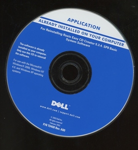 ◆DELL　APPLICATION 　CD-ROM　　 T0408 Rev.A00