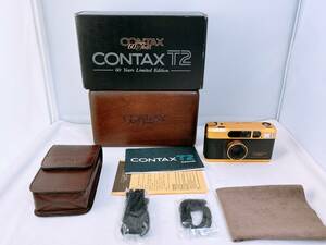 CONTAX コンタックス T2 GOLD 60 Years Limited Edition チタンゴールド 60周年記念 高級コンパクトフィルムカメラ