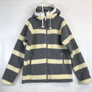 ヘリーハンセン HELLY HANSEN ボーダーボアフリースパーカー HE51481 メンズ XLサイズ