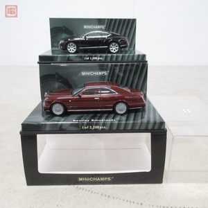 PMA ミニチャンプス 1/43 ベントレー ブルックランズ 2007/コンチネンタル GT 2011 まとめて2台セット MINICHAMPS Bentley【10