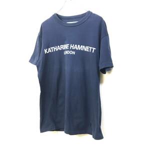 1980s VINTAGE KATHARINE HAMNETT LOGO T SHIRT初期