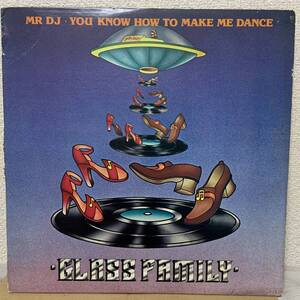 12! GLASS FAMILY / MR DJ・YOU KNOW HOW TO MAKE ME DANCE! DISCO! GARAGE!