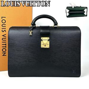 【極美品】LOUIS VUITTON ルイヴィトン エピ セルヴィエット フェルモワール M54352 ビジネスバッグ ブリーフケース ハンドバッグ レザー 