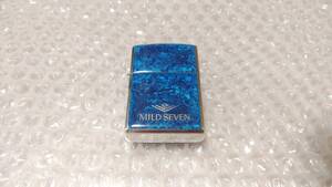 未使用 マイルドセブン Zippo 1999年 DEEP BLUE