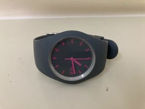 【日本全国 送料込】ジャンク扱い ICE WATCH 腕時計 グレー アイスウォッチ 動作未確認 OS2401