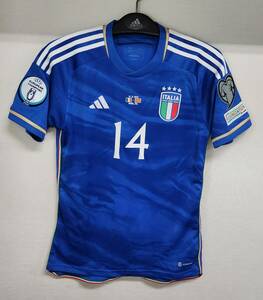 23-24イタリア Italy(H)#14 フェデリコ・キエーザ Chiesa 半袖 Puma Euro 24予選仕様 S