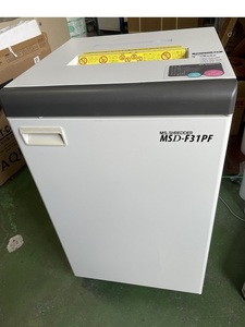 T△明光商会 業務用 A3対応 シュレッダー MSシュレッダー MSD-F31PF 動作確認済 【B0117K1BH-AKNo.1】