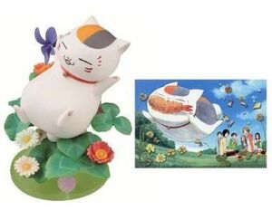 中古フィギュア ニャンコ先生 「一番くじ 夏目友人帳トリビュートギャラリー～押し花語り～」 C賞 トリビュートフィギ