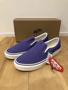 VANSスリッポン パープル　バンズ 28cm