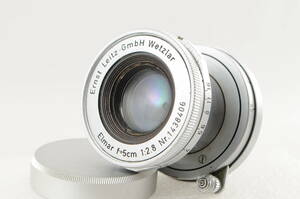 Leica ライカ Ernst Leitz GmbH Wetzlar Elmar 5cm f2.8 エルマー Germany feet 50 2.8