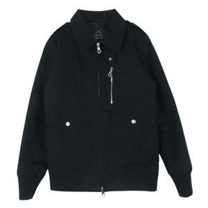 BACKBONE バックボーン 12AW BB12FW-B11 GORE-TEX ゴアテックス ボンバー ジャケット コットン 日本製 ブラック系 S【中古】