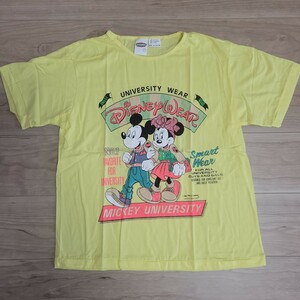 ②新品フリーサイズ　AMERICANWEAR　80s 90s　ディズニーTシャツ ヴィンテージ Disney