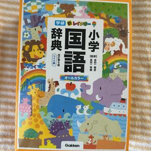 小学国語辞典　学研　オールカラー