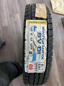 ☆激安新品！145R12 6PR　DUNLOP SV01　1本　☆★送料安★☆