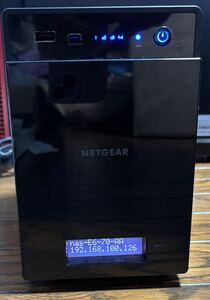 ネットギア ReadyNAS 104 4ベイ デスクトップNAS 1TB HDD 4台（合計4TB）付 NETGEAR RN10400