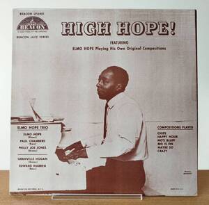 ELMO HOPE / HIGH HOPE! (BEACON RECORDS) ; PAUL CHAMBERS , PHILLY JOE JONES, GRANVILLE HOGAN, EDWARD WARREN