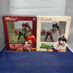 457/ ソリッドワークス シャナ セレモニーver. ノワールver. 2点セット 灼眼のシャナ 1/8 開封 現状品