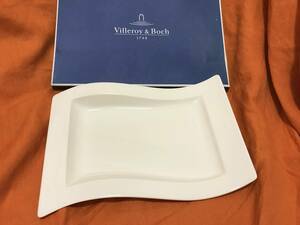 ビレロイ&ボッホ☆VILLEROY&BOCH☆ニューウェーブ☆プレート☆33×24㌢☆2525-2699