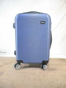 4130　Transporter　青　スーツケース　キャリケース　旅行用　ビジネストラベルバック