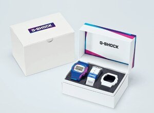 送料無料 カシオ G-SHOCK ホワイトベースの替えバンドベゼル付属 DWE-5600PR-2JR 国内正規品