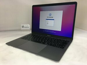 △1円スタート/Apple MacBook Air Retina 13-inch 2018 A1932 EMC3184/Core i5 1.6GHz/128GB/8GB/13.3インチ/Mac OS Monterey/AC欠品