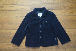 ◇　ARMANI　JUNIOR 　アルマーニ ジュニア　◇　ベロア　ジャケット　◇　size 3A / 100CM 