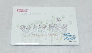 ラブライブ!サンシャイン!! 5周年展示会-Pieces of Aqours- 原画スクエア缶バッジ 集合② 千歌 曜 梨子 善子 花丸 ルビィダイヤ 果南 鞠莉