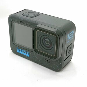 GoPro 12 BLACH デジタルビデオカメラ 説明書・付属品・ケース付【CFAG1038】