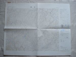 【地図】 敷名 1：25,000 平成元年発行/ 広島 高田郡 双三郡 賀茂郡 美波羅川 論山堤 豊栄池 鍛冶屋河内池 中国 国土地理院