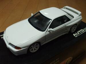 ★Aa 1/18 SRC Nissan Skyline GT-R (R32) N1 NISMO OPTION PARTSVERSION ローダウンカスタム(ホワイト)