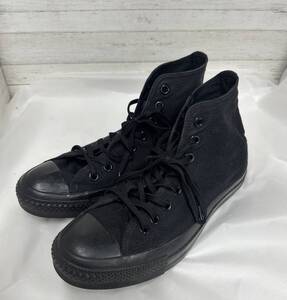 【14】CONVERSE　コンバース　スニーカー　黒 メンズ　レディース　JPN25.5 US7