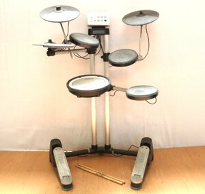 【ト足】◎ Roland ローランド V-Drums Lite HD-1 電子ドラム スティック付属 楽器 CA427CHH1G