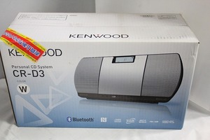 【未使用】 ケンウッド KENWOOD パーソナルCDシステム ホワイト Bluetooth対応 CR-D3