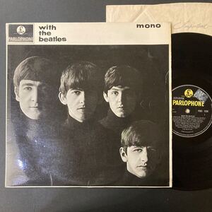 UK ORG. mono 1N/1N ラウドカット “WITH THE BEATLES” The Beatles /Dominion & Got A 表記