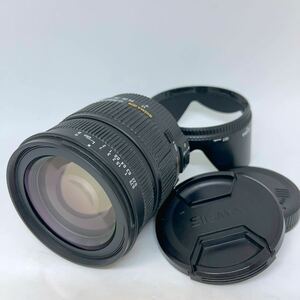 美品＊SIGMA シグマ AF 17-70mm F2.8-4 DC Macro OS HSM Sony A ソニーA　マクロレンズ　レンズフード・キャップ付