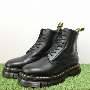 Dr.Martens RIKARD POLISHED SMOOTH ドクターマーチン リカード 8ホール ブーツ ブラック UK9 28cm