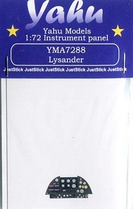 ヤフーモデル（Yahu） YMA7288 1/72 ライサンダー・着色計器板・エアフィクス他