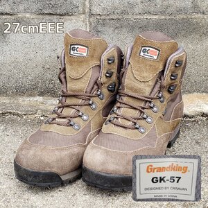 CARAVAN トレッキングブーツ Grandking GORE-TEX vibramソール トレッキングシューズ 27cmEEE 靴 登山 トレッキング 中古　【80e1870】