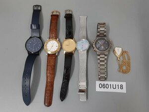 0601U18　時計　腕時計　ジャンク品　おまとめ　TIMEX　ALBA　FORBEL　SEIKO　など