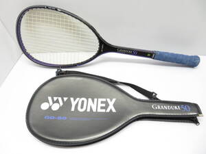 ヨネックス YONEX GRANDUKE 50 グランデューク50 GD-50 ケース付き ソフトテニス/軟式/ラケット/旧ロゴ/SL3