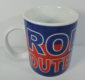 ☆Z03■フィリピン　ドゥテルテ大統領　マグカップ　陶器製■RODY　DUTERTE　未使用