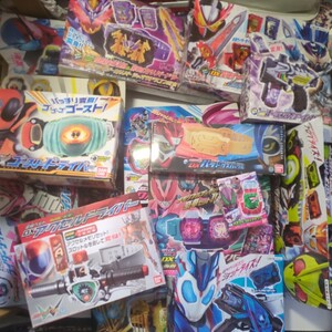 仮面ライダー DX変身ベルト なりきり玩具 パズル まとめ売り 15点 ゼロワン セイバー エグゼイド ジオウ ゴースト ビルド リバイス 他