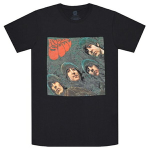 THE BEATLES ビートルズ Rubber Soul Album Cover Tシャツ Sサイズ BLACK オフィシャル