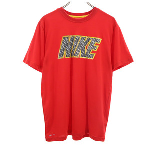 ナイキ 半袖 Tシャツ L 赤 NIKE DRI-FIT メンズ