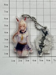 新品 (アズールレーン)綾波 S1121 アクリルキーホルダー　アクリルチャーム　両面印刷品