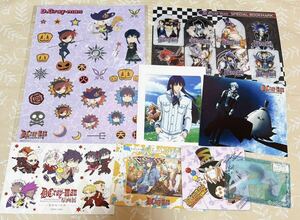 【D.Gray-man】ポストカード等8枚セット 非売品 Dグレ ブロマイド 光るシール ブックマーカー コースター